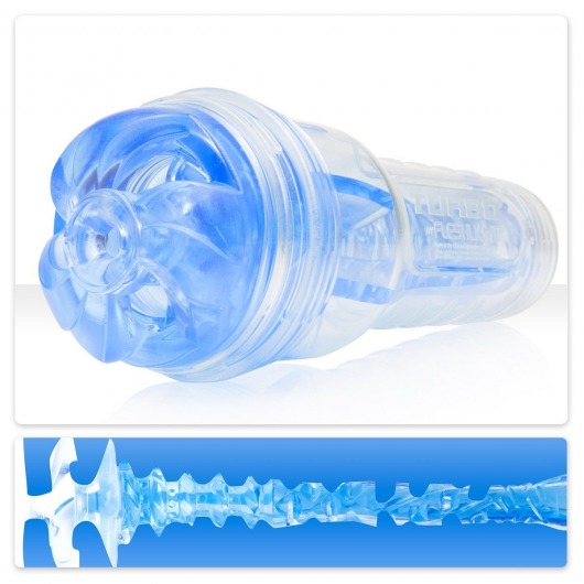 Мастурбатор Fleshlight Turbo - Trust Blue Ice - Fleshlight - в Сызрани купить с доставкой