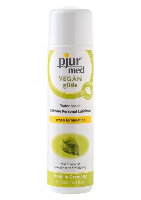 Натуральный лубрикант pjur MED Vegan Gilde - 100 мл. - Pjur - купить с доставкой в Сызрани