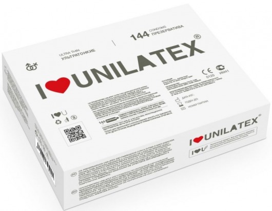 Ультратонкие презервативы Unilatex Ultra Thin - 144 шт. - Unilatex - купить с доставкой в Сызрани