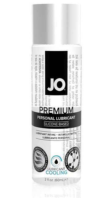 Охлаждающий лубрикант на силиконовой основе JO Personal Premium Lubricant Cooling - 60 мл. - System JO - купить с доставкой в Сызрани