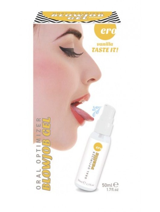 Увлажняющий гель для орального секса с ароматом ванили - 50 мл. - Ero - купить с доставкой в Сызрани