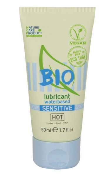 Органический лубрикант для чувствительной кожи Bio Sensitive - 50 мл. - HOT - купить с доставкой в Сызрани