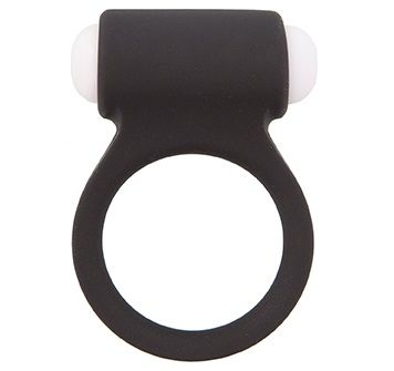Чёрное эрекционное виброкольцо LIT-UP SILICONE STIMU RING 3 BLACK - Dream Toys - в Сызрани купить с доставкой
