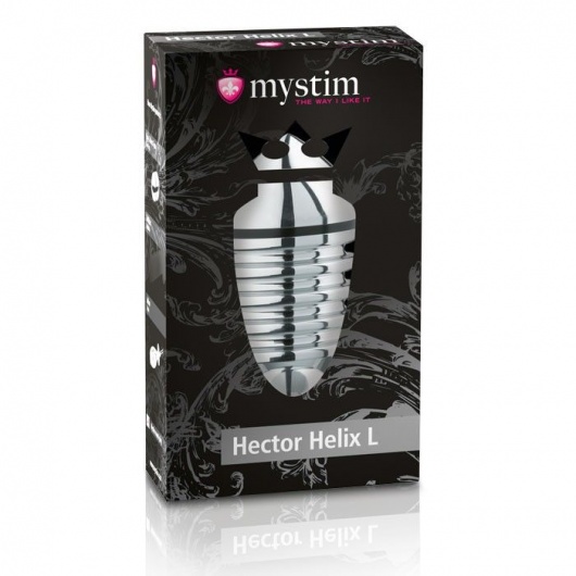 Анальный плаг для электростимуляции Hector Helix Buttplug L - 11,5 см. - MyStim - купить с доставкой в Сызрани