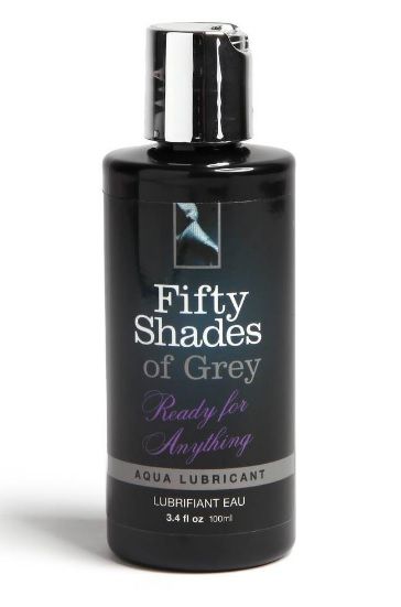 Лубрикант на водной основе Ready for Anything Aqua Lubricant - 100 мл. - Fifty Shades of Grey - купить с доставкой в Сызрани