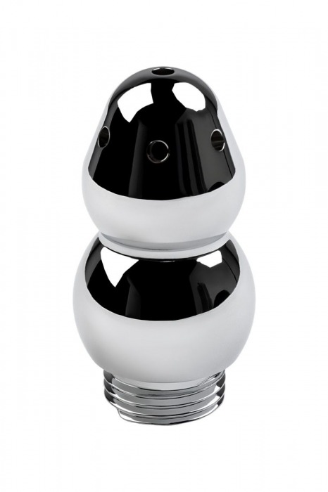 Металлический анальный душ с тремя насадками - ToyFa - купить с доставкой в Сызрани