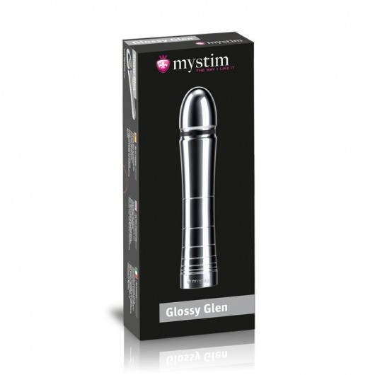 Фаллоимитатор для электростимуляции Glossy Glen Dildo - 14 см. - MyStim - купить с доставкой в Сызрани