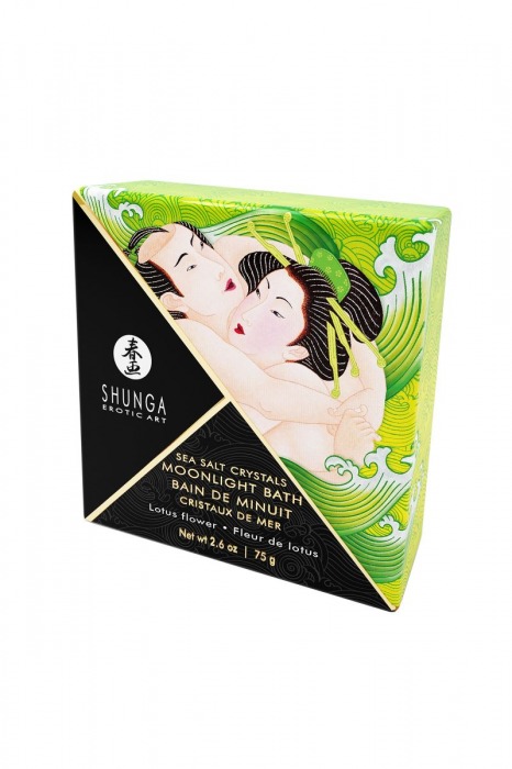 Соль для ванны Bath Salts Lotus Flower с ароматом цветков лотоса - 75 гр. -  - Магазин феромонов в Сызрани