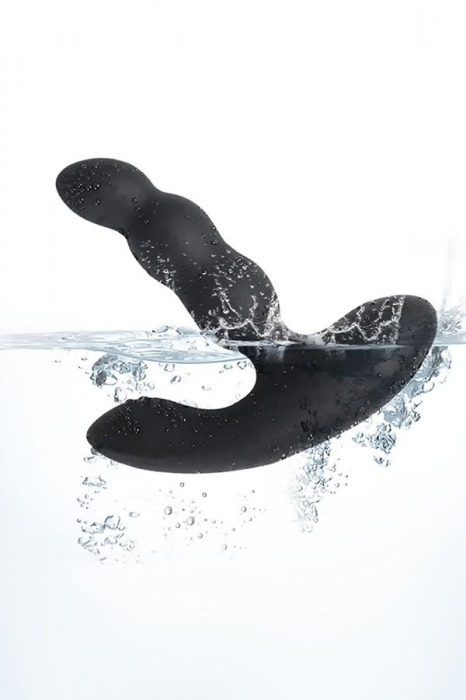 Черный силиконовый стимулятор простаты Levett Nitoc с пультом ДУ - Levett - в Сызрани купить с доставкой