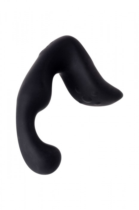 Чёрный изогнутый вибростимулятор простаты Erotist - Erotist Adult Toys - в Сызрани купить с доставкой