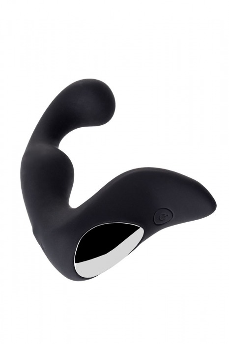 Чёрный изогнутый вибростимулятор простаты Erotist - Erotist Adult Toys - в Сызрани купить с доставкой