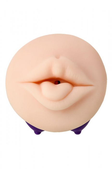 Двухсторонний мастурбатор JOS YARA в фиолетовой колбе - JOS - в Сызрани купить с доставкой