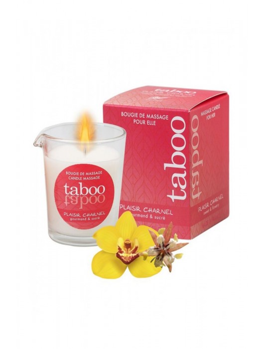 Массажное аромамасло с афродизиаками для женщин RUF Taboo Plaisir charnel - 60 гр. - RUF - купить с доставкой в Сызрани