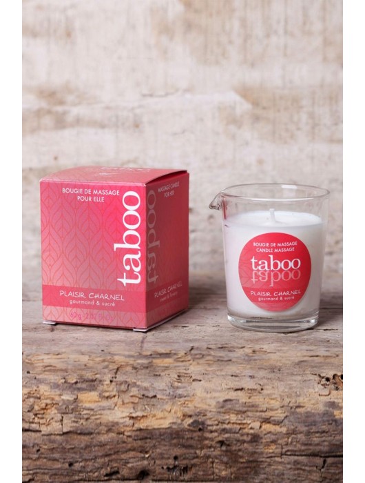 Массажное аромамасло с афродизиаками для женщин RUF Taboo Plaisir charnel - 60 гр. - RUF - купить с доставкой в Сызрани