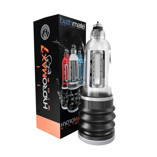 Прозрачная гидропомпа HydroMAX7 Wide Boy - Bathmate - в Сызрани купить с доставкой