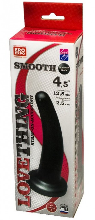 Анальная насадка Smooth - 12,5 см. - LOVETOY (А-Полимер) - купить с доставкой в Сызрани