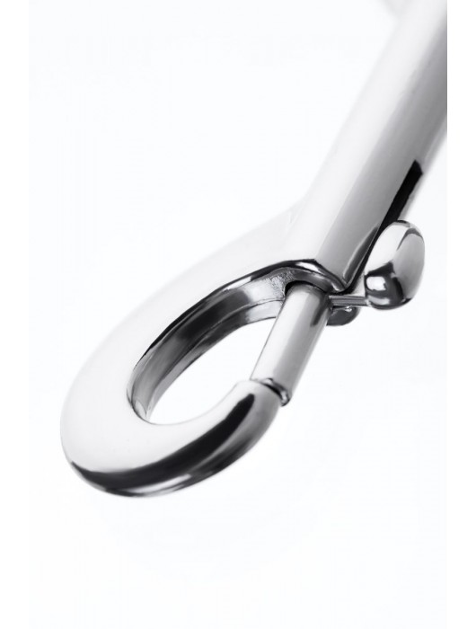 Серебристый двухсторонний карабин TOYFA Metal - ToyFa - купить с доставкой в Сызрани