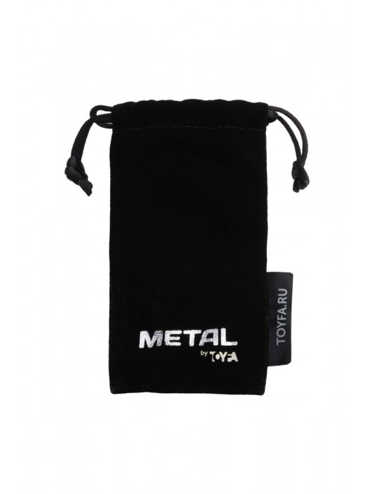 Серебристый двухсторонний карабин TOYFA Metal - ToyFa - купить с доставкой в Сызрани