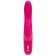Розовый перезаряжаемый вибратор Rabbit Slimline Curve Rechargeable - 24 см. - Happy Rabbit купить в Сызрани с доставкой в Orgasmix.ru Розовый перезаряжаемый вибратор Rabbit Slimline Curve Rechargeable - 24 см. - Happy Rabbit