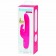 Розовый перезаряжаемый вибратор Rabbit Slimline Curve Rechargeable - 24 см. - Happy Rabbit купить в Сызрани с доставкой в Orgasmix.ru Розовый перезаряжаемый вибратор Rabbit Slimline Curve Rechargeable - 24 см. - Happy Rabbit
