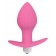 Розовая коническая анальная вибровтулка с ограничителем - 8 см. - Bior toys в Сызрани Розовая коническая анальная вибровтулка с ограничителем - 8 см. - Bior toys