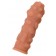 Телесная реалистичная насадка KOKOS Extreme Sleeve 11 с дополнительной стимуляцией - 12,7 см. - KOKOS - в Сызрани купить с доставкой