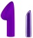 Фиолетовый вибромассажер B4 - 13,97 см. - Blush Novelties купить в Сызрани с доставкой в Orgasmix.ru Фиолетовый вибромассажер B4 - 13,97 см. - Blush Novelties