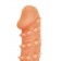 Телесная закрытая насадка с пупырышками Cock Sleeve Size L - 17,6 см. - KOKOS - в Сызрани купить с доставкой