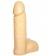 Пустотелый фаллоимитатор телесного цвета - 16,7 см. - Джага-Джага купить с доставкой в интернет-магазине Orgasmix в Сызрани Пустотелый фаллоимитатор телесного цвета - 16,7 см. - Джага-Джага