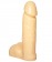 Пустотелый фаллоимитатор телесного цвета - 16,7 см. - Джага-Джага купить с доставкой в интернет-магазине Orgasmix в Сызрани Пустотелый фаллоимитатор телесного цвета - 16,7 см. - Джага-Джага