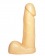 Пустотелый фаллоимитатор телесного цвета - 16,7 см. - Джага-Джага купить с доставкой в интернет-магазине Orgasmix в Сызрани Пустотелый фаллоимитатор телесного цвета - 16,7 см. - Джага-Джага