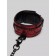 Красно-черные оковы Reversible Faux Leather Ankle Cuffs - Fifty Shades of Grey - купить с доставкой в Сызрани