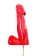 Красный леденец в форме члена со вкусом виски - 173 гр. - Sosuчki - купить с доставкой в Сызрани