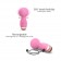 Розовый мини-wand вибратор Itsy Bitsy Mini Wand Vibrator - Love to Love в Сызрани Розовый мини-wand вибратор Itsy Bitsy Mini Wand Vibrator - Love to Love