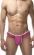 Мужские розовые трусы-тонги с оборками - La Blinque купить с доставкой