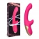 Розовый изогнутый вибромассажер - 20,3 см. - I-MOON купить в Сызрани с доставкой в Orgasmix.ru Розовый изогнутый вибромассажер - 20,3 см. - I-MOON