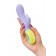 Сиреневый вибратор-кролик Wisteria - 18,5 см. - ToyFa купить в Сызрани с доставкой в Orgasmix.ru Сиреневый вибратор-кролик Wisteria - 18,5 см. - ToyFa