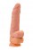 Телесная удлиняющая фаллическая насадка - 16 см. - ToyFa - в Сызрани купить с доставкой