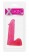Розовый гелевый фаллоимитатор XSKIN 6 PVC DONG - 15 см. - Dream Toys купить с доставкой в интернет-магазине Orgasmix в Сызрани Розовый гелевый фаллоимитатор XSKIN 6 PVC DONG - 15 см. - Dream Toys